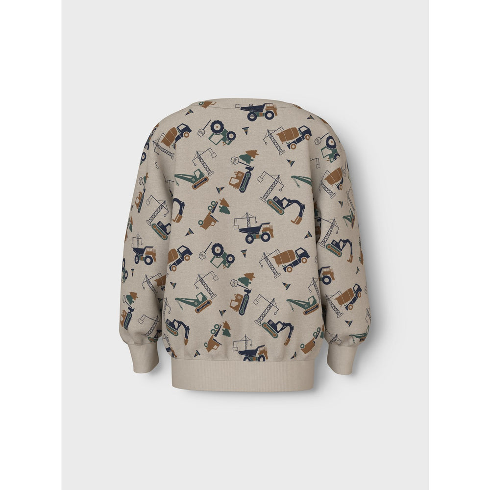 Køb Name It Island Fossil Excavator Nmmvimo Ls Nreg Aop Sweat Bru