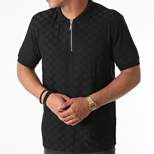 Polo Manches Courtes PL-13 Noir