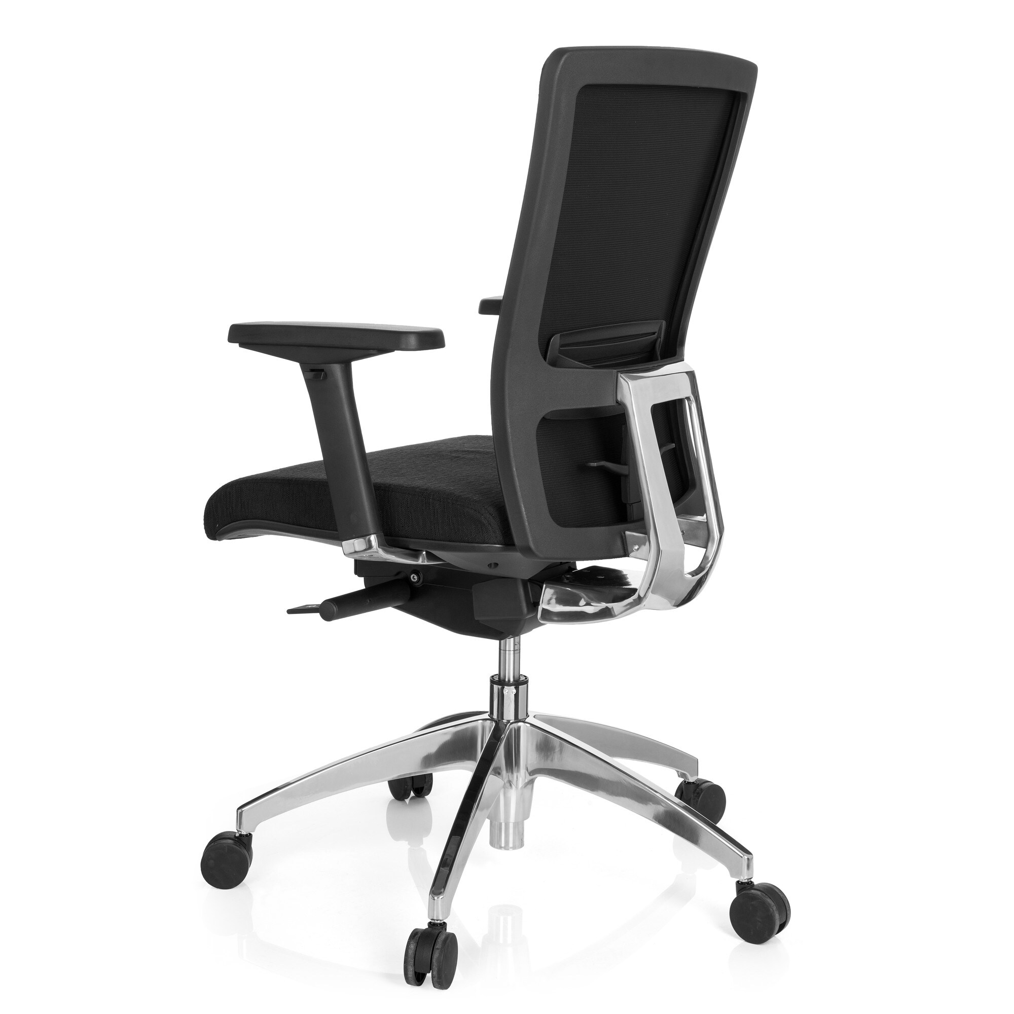 Profi Bürostuhl ASTRA BASE Stoff mit Armlehnen (höhenverstellbar) hjh OFFICE