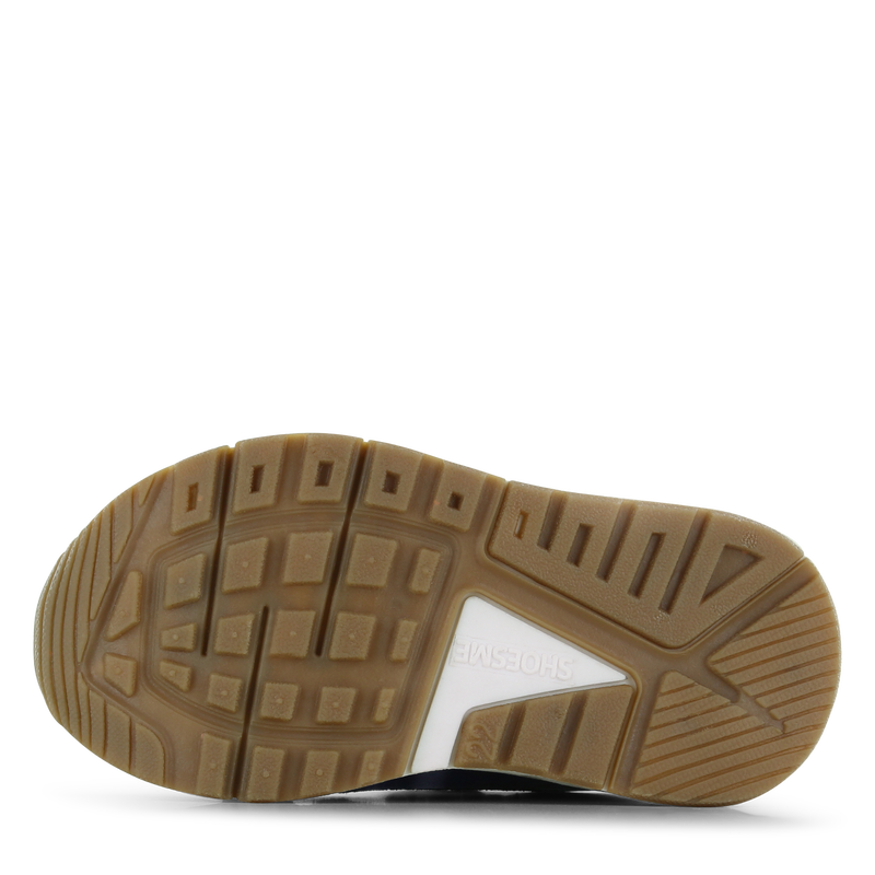Shoesme wit met blauwe sneaker Microleer | Jongens schoenen