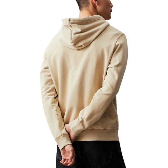 Calvin Klein Washed Monologo Hoodie Heren