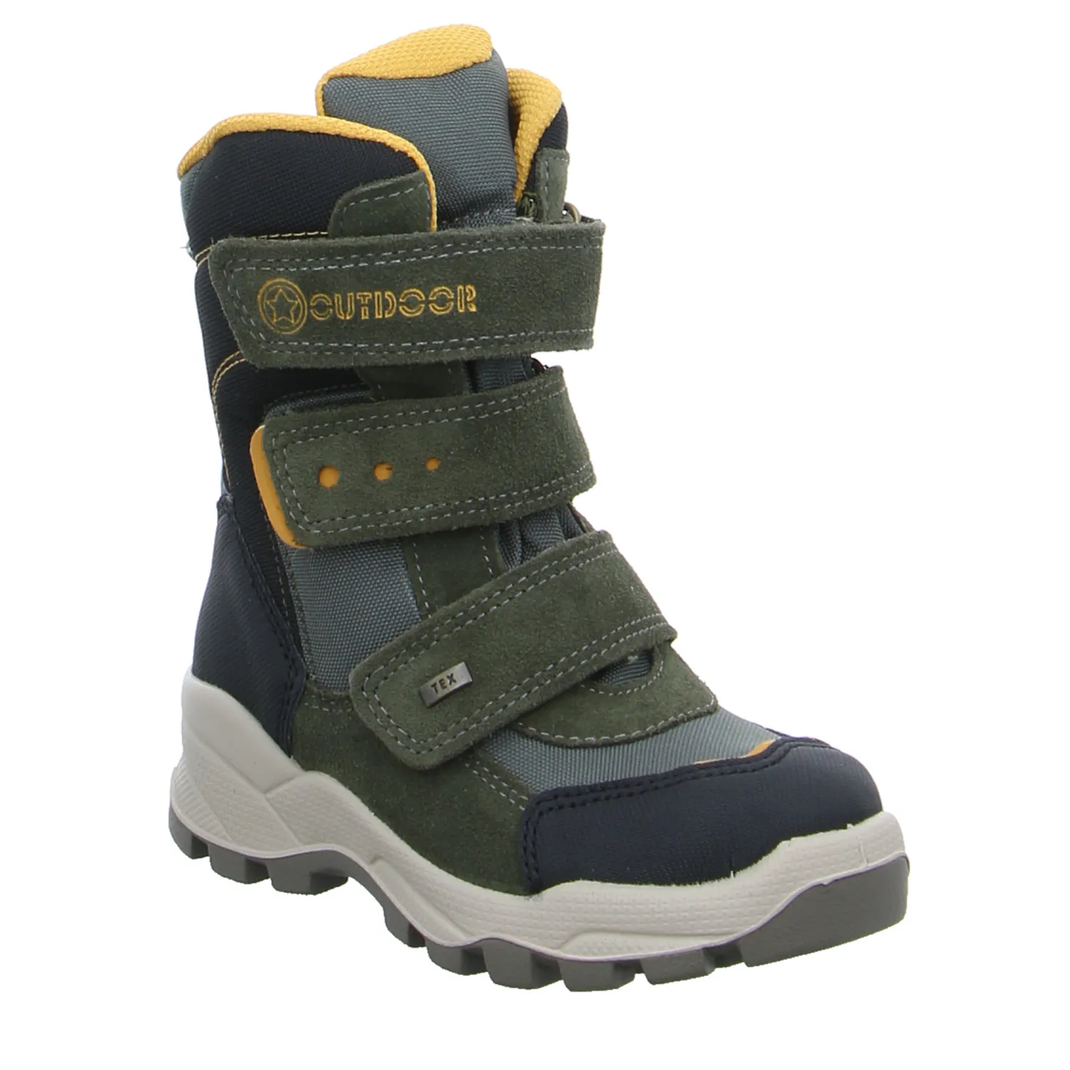 IMAC Kleinkinder-Snowboot  Membran Khaki Leder  Stiefel