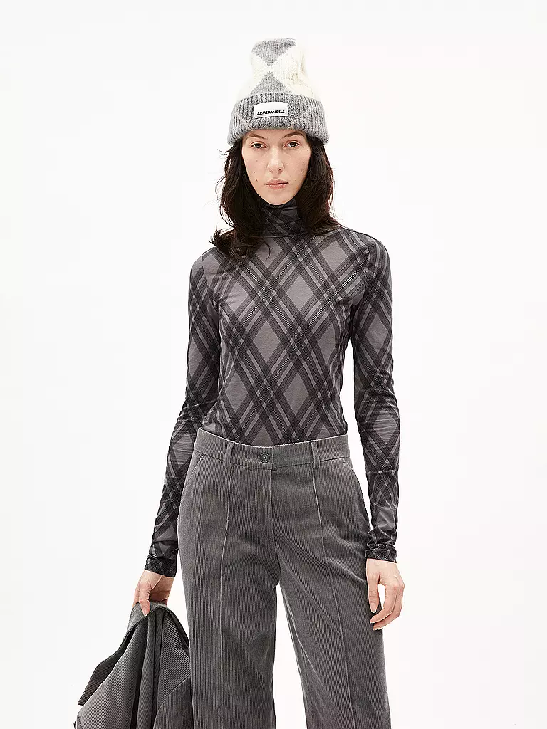 ARMEDANGELS Langarmshirt GRAZILIAA grau