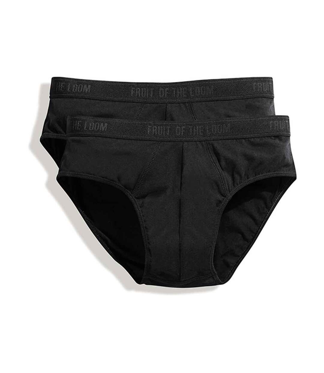 Lot 2 slips Homme - coton - noir - duo Pack 67-018-7