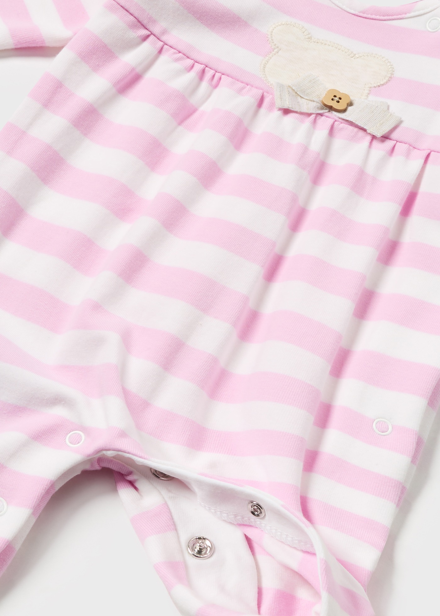 Conjunto de 2 macacões compridos Better Cotton para recém-nascidos, Nectar