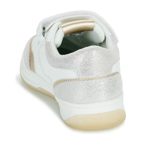 Kickers - KOUIC - Blanc / Doré