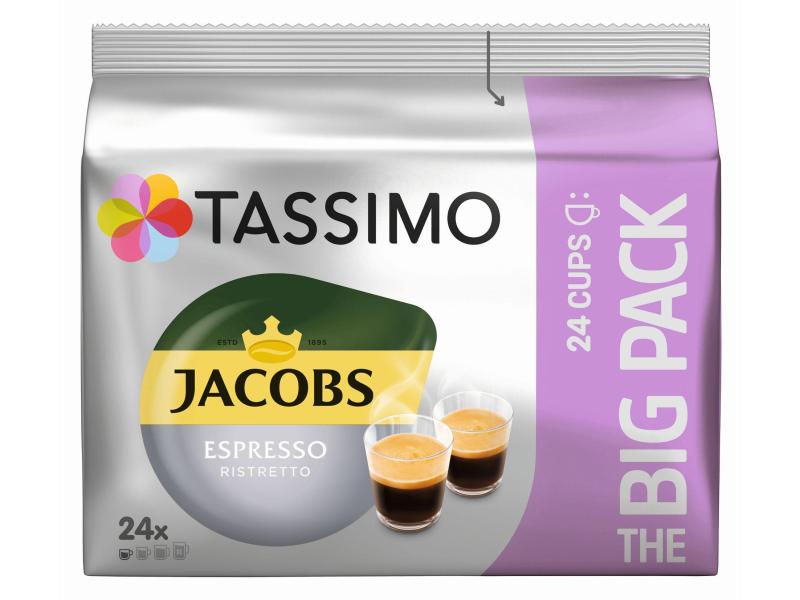 TASSIMO Kaffeekapseln T DISC Jacobs Espresso Ristretto 24 P Espresso und Ristretto T Discs