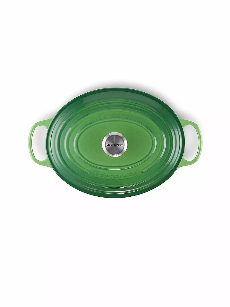 LE CREUSET Bräter oval Signature 31cm Bamboo Green grün