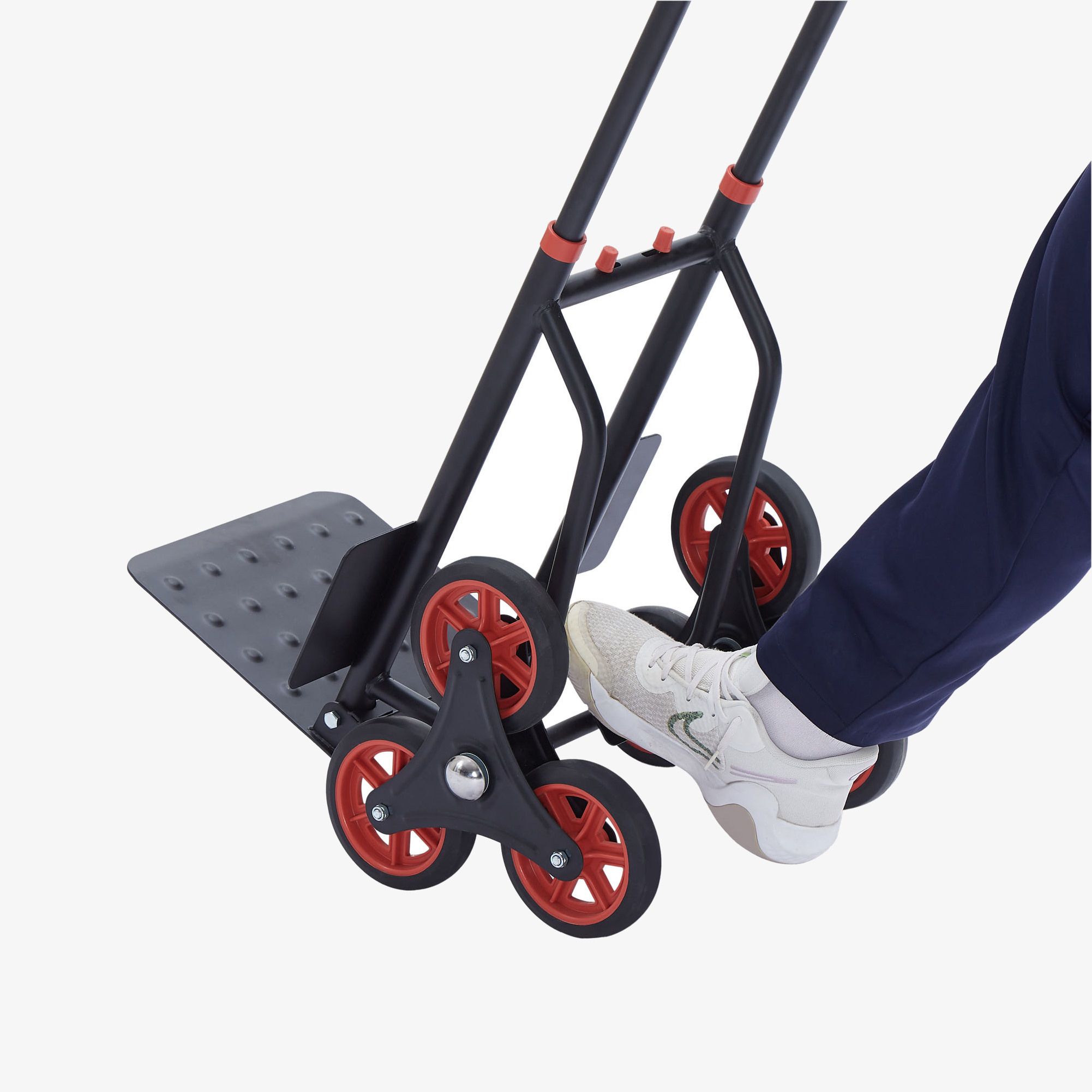 Treppensackkarre 150 kg Schwarz