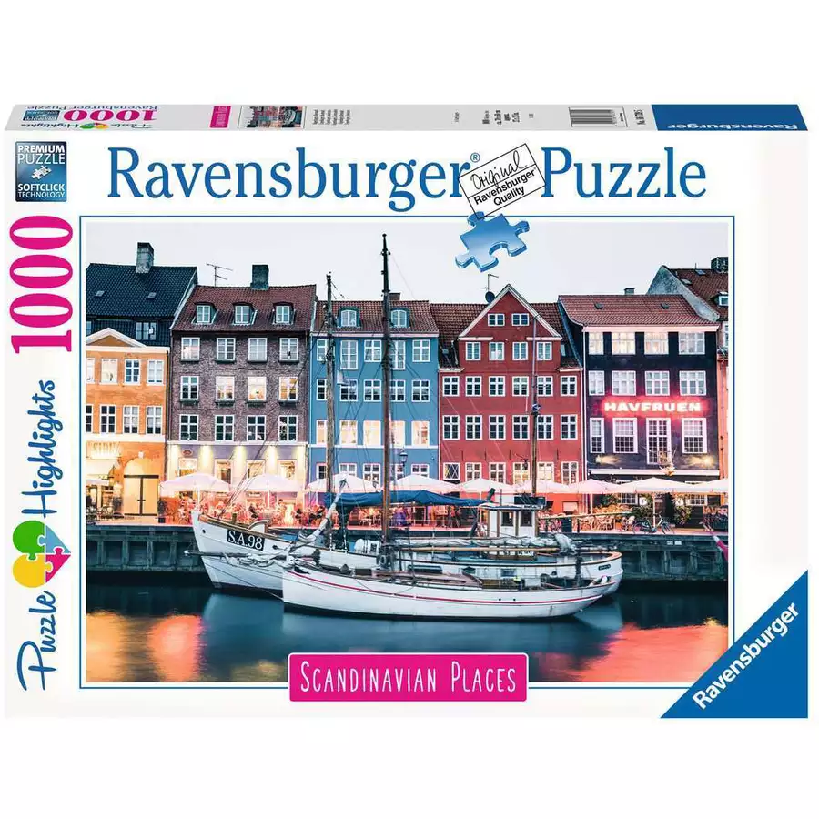 Ravensburger Kopenhagen, Dänemark bunt