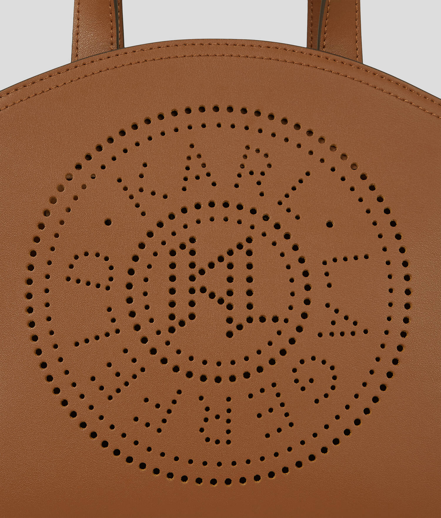 PETIT SAC CABAS PERFORÉ K/CIRCLE - Naturel-Tan