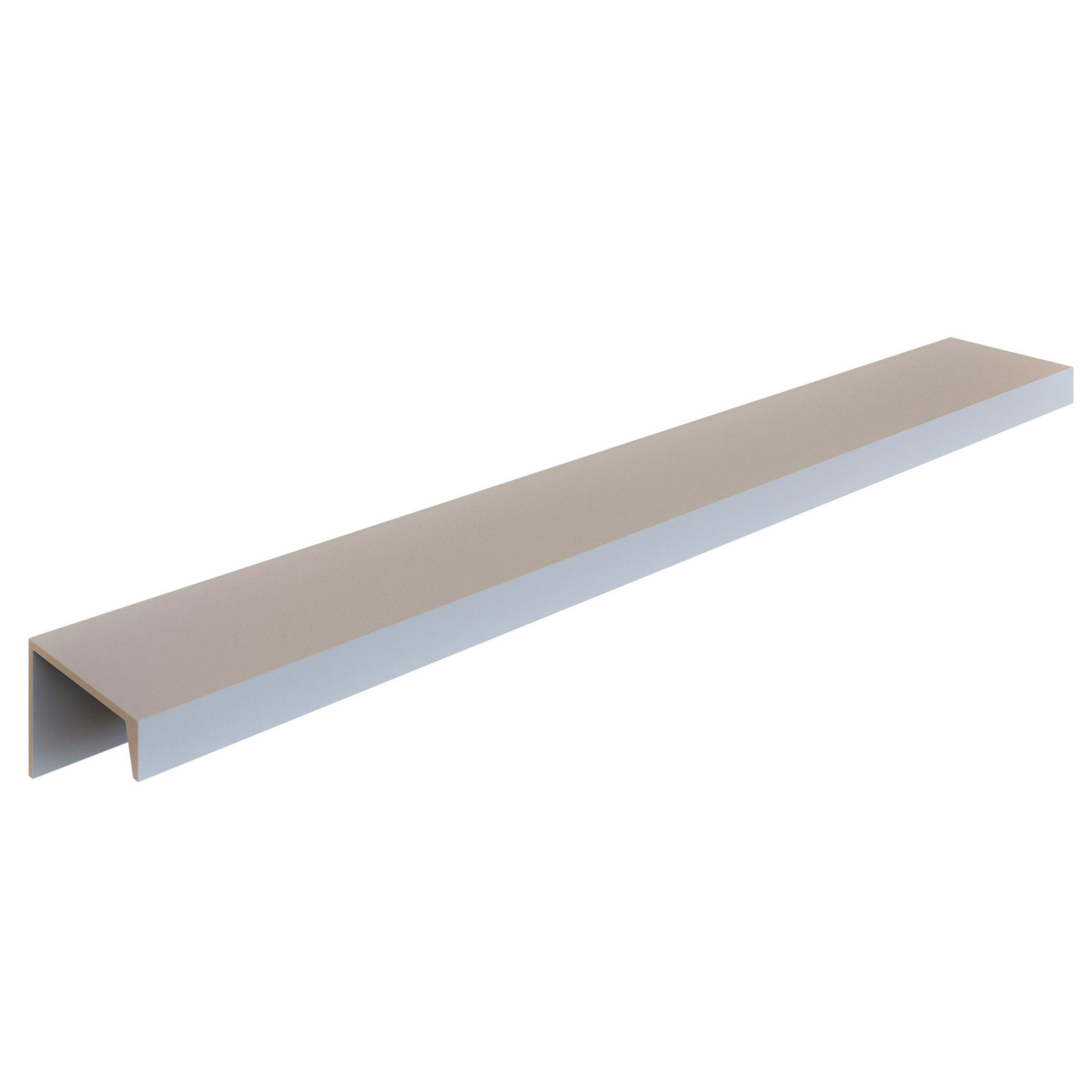 Küchenblock FLORENZ - grau matt - Wotan Eiche - mit E-Geräten - 330 cm