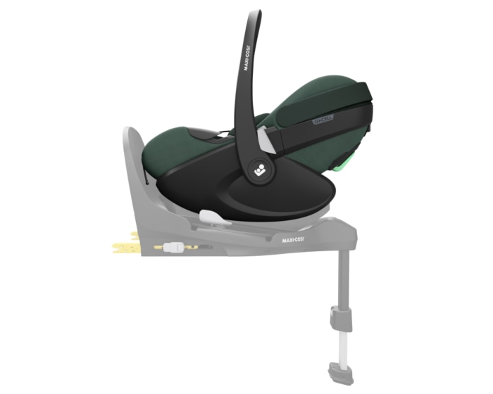 Pebble 360 Pro 0 - 15 M  40 - 87 cm  0 - 13 kg    Innovative SlideTech®-Technologie |    Flache Liegeposition |    Easy-in-Gurt |    G-CELL Seitenaufprallschutz |    FlexiSpin-Drehung mit nur einer Hand |