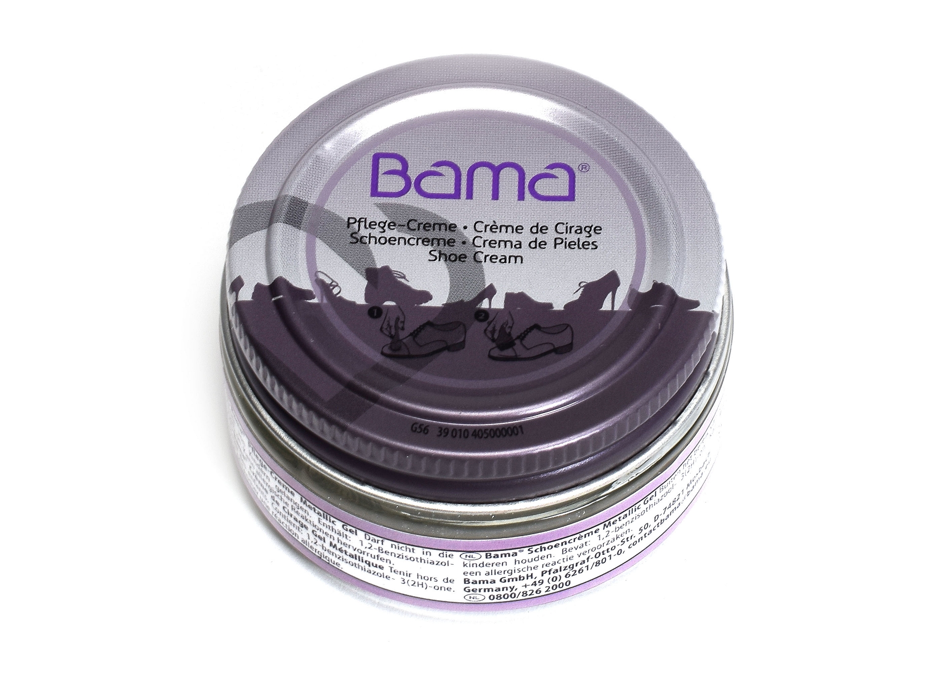 Creme de cirage blanc argent