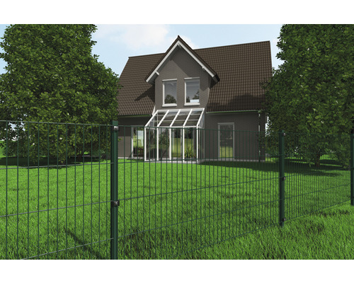 Enkelstaafmat 200 x 100 cm, groen