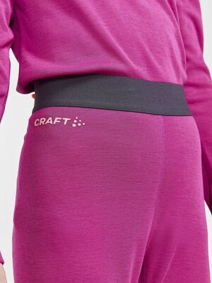Craft Core Warm JR Superundertøy, Roxo-Coral
