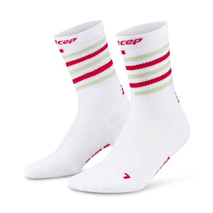 CEP Dame Strømper The Run Limited 2024 Mid Cut Sock Hvid