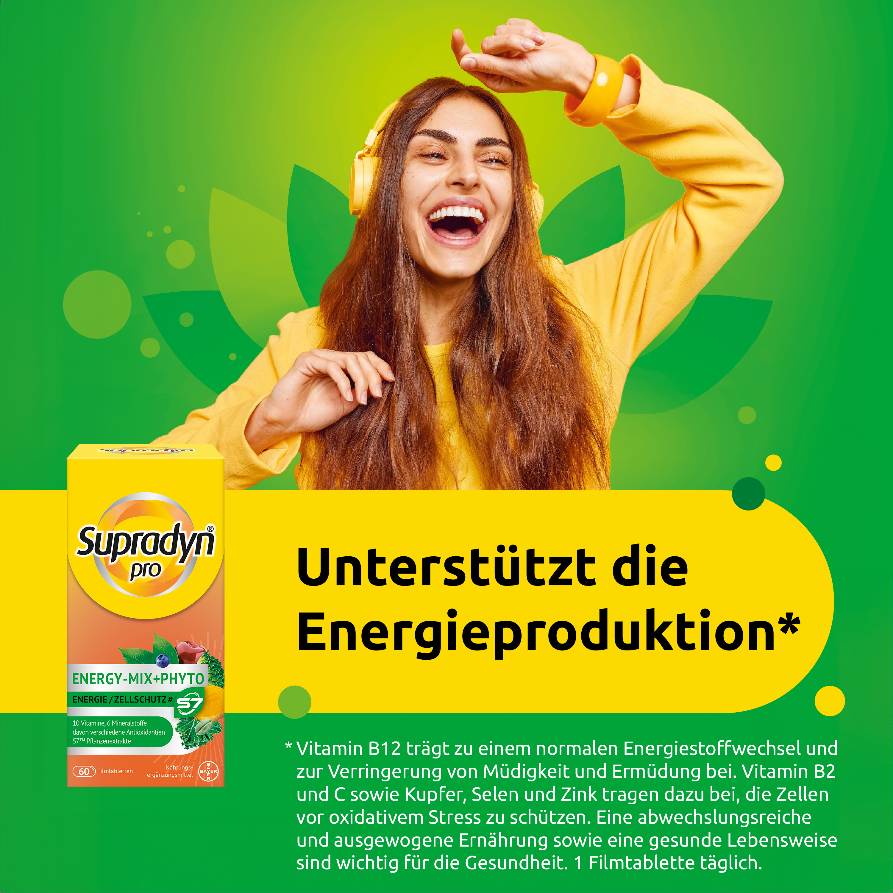 SUPRADYN pro energy-mix   phyto Filmtabl Ds 60 Stk