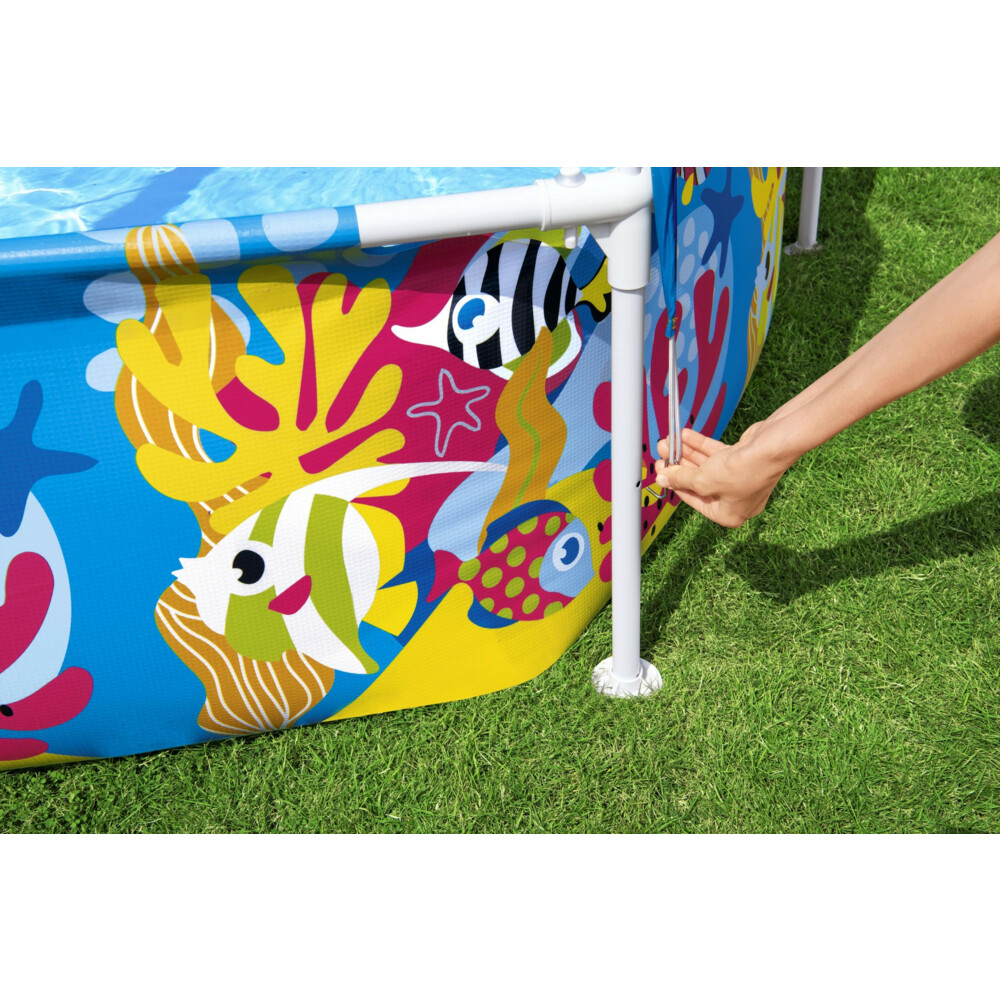 Bestway My First Frame Pool Splash-In-Shade Play Rond 183 cm