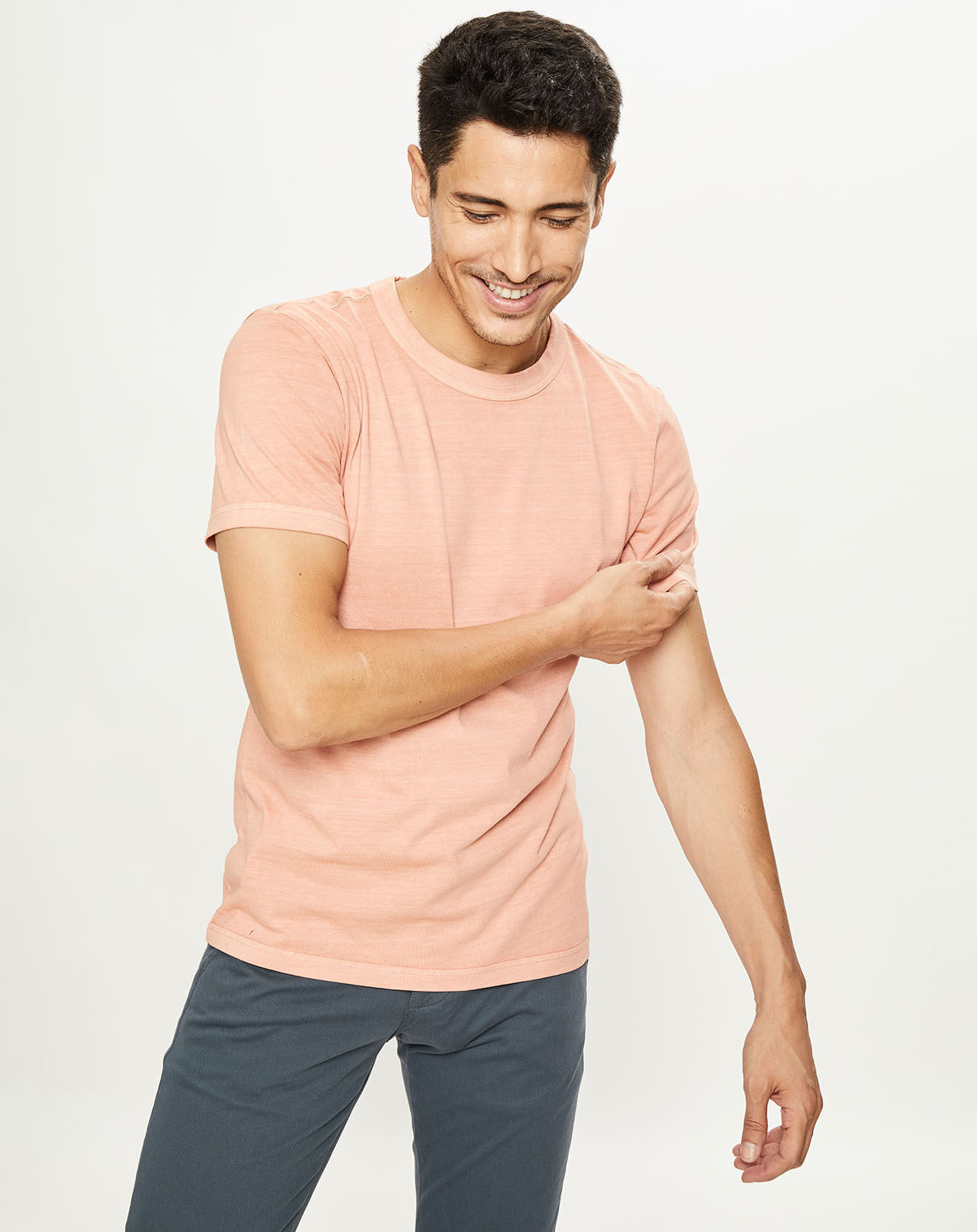Dockers T-Shirt 100% Coton Bio Icon pêche