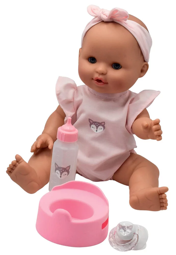 POUPON ZOE BOIT ET FAIT PIPI 35 CM