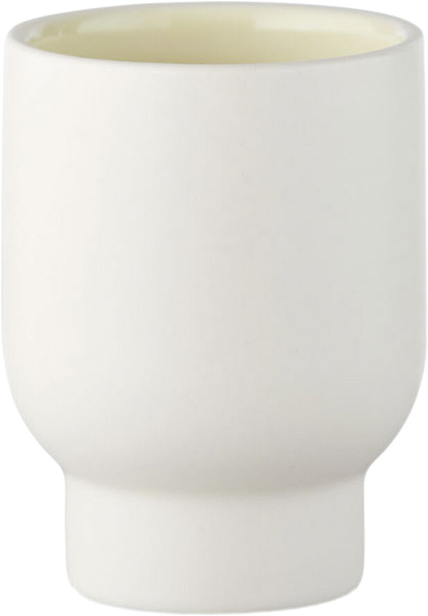 Studio About CUP, TALL, 2 PCS, CLAY IVORY, GLAZE LIGHT YELLOW, 75100IY 193