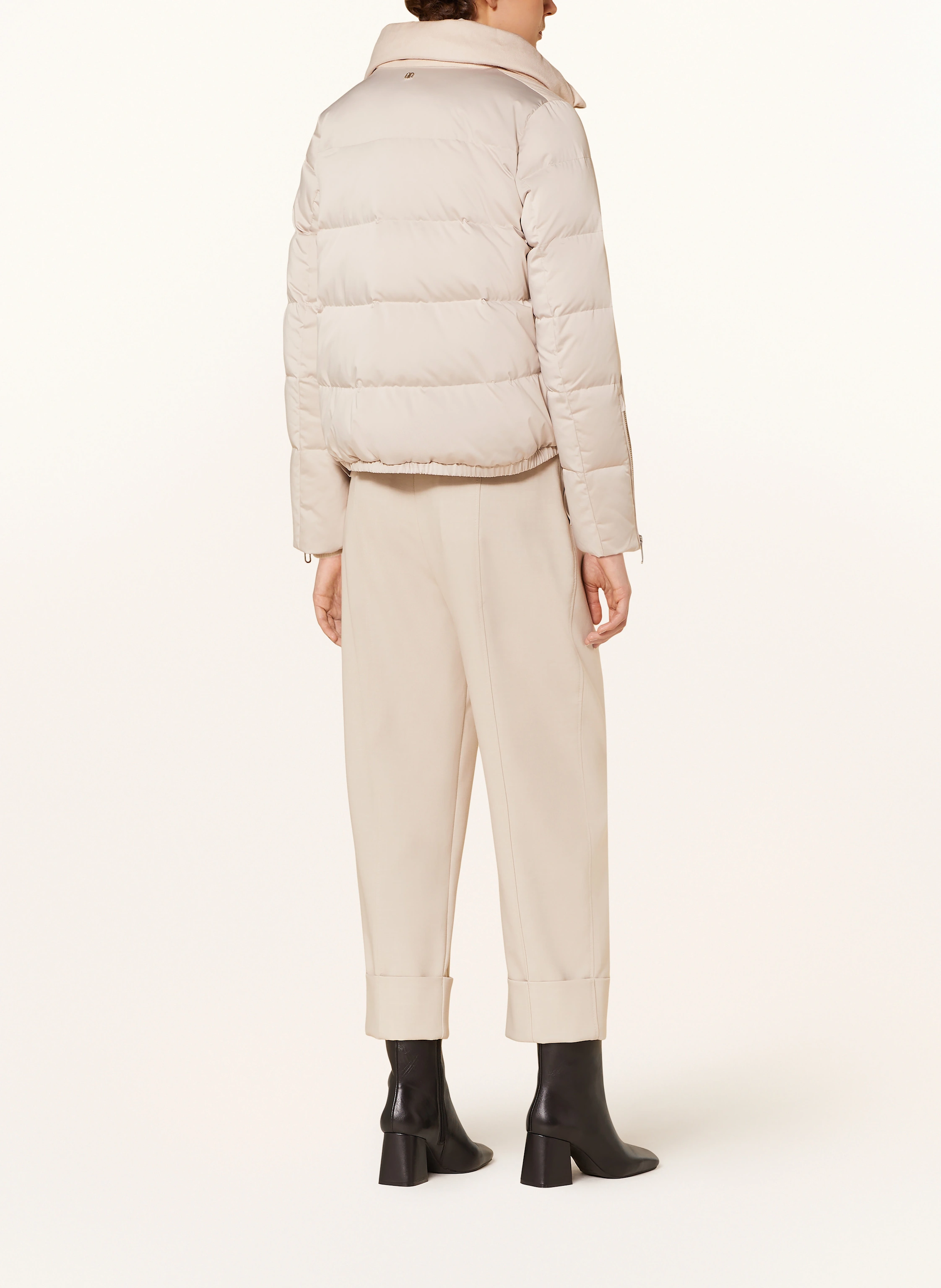 DUNO Daunenjacke NEREA im Materialmix