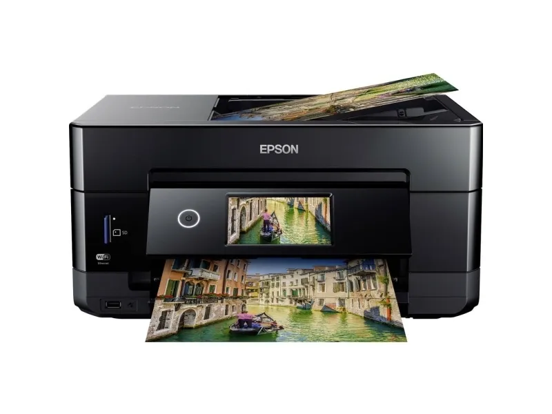 Epson Expression Premium XP-7100 Small-in-One - Multifunktionsprinter - farve - blækprinter - Legal (216 x 356 mm) (original) - A4/Legal (medie) - op til 11 spm (kopiering) - op til 15.8 spm (udskriver) - 120 ark - USB 2.0, Gigabit LAN, Wi-Fi(n) - so