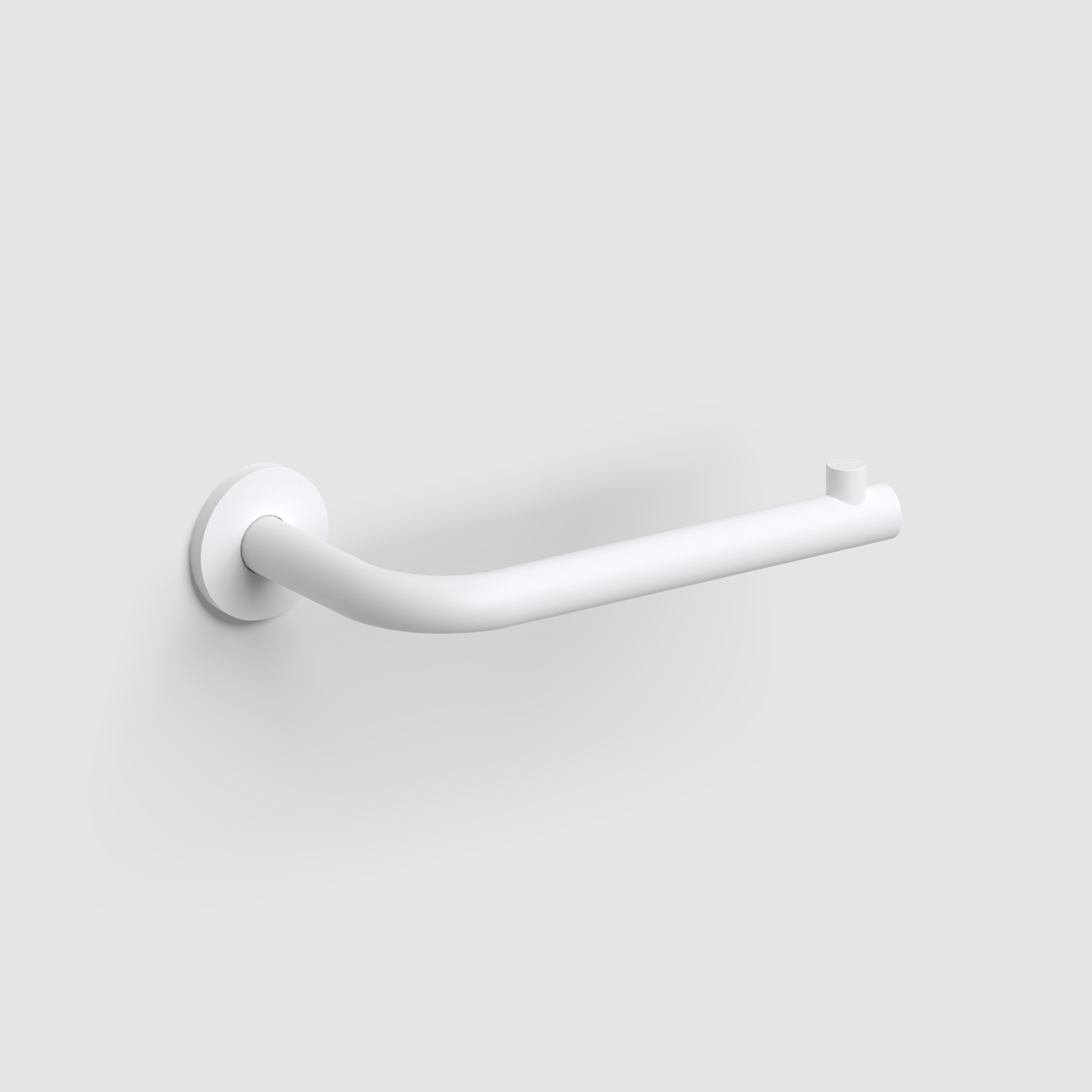 Clou Kaldur toiletrolhouder wit mat