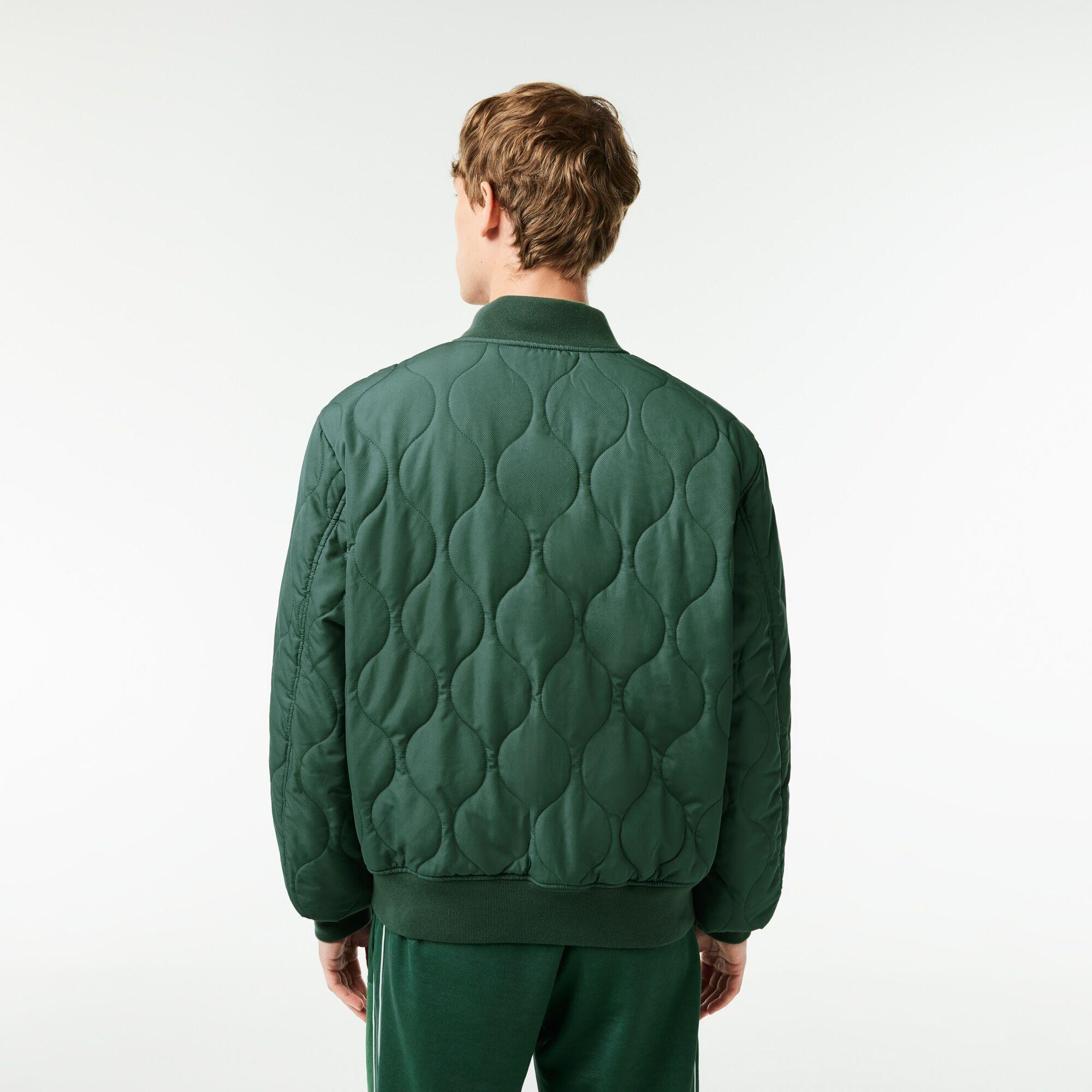 Lacoste Water-Repellent Padded Bomber Jacket