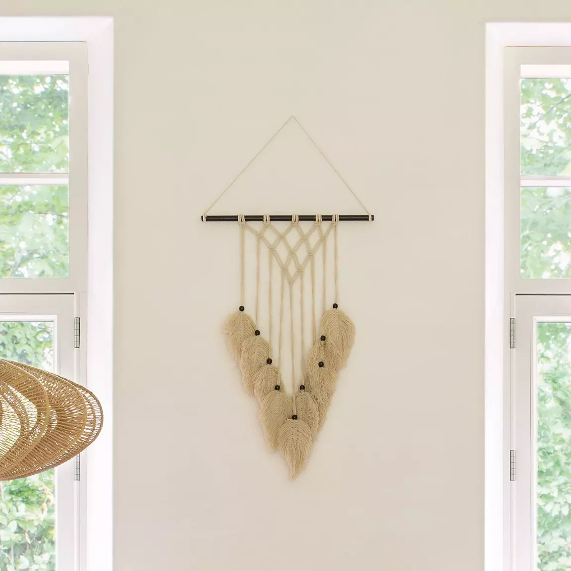 Décoration murale Macramé (H68 cm) Safari Lin