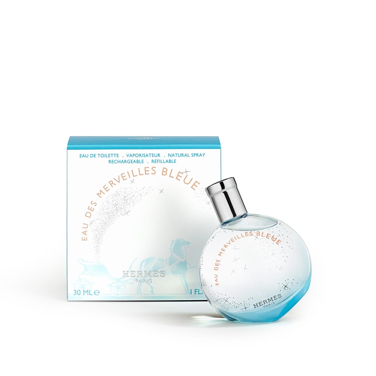 HERMÈS Eau des Merveilles Bleue Eau de Toilette Rechargeable