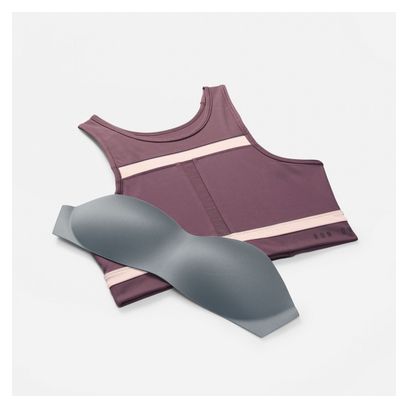 Brassière Nike Femme Dri-Fit Swoosh Run Division Violet