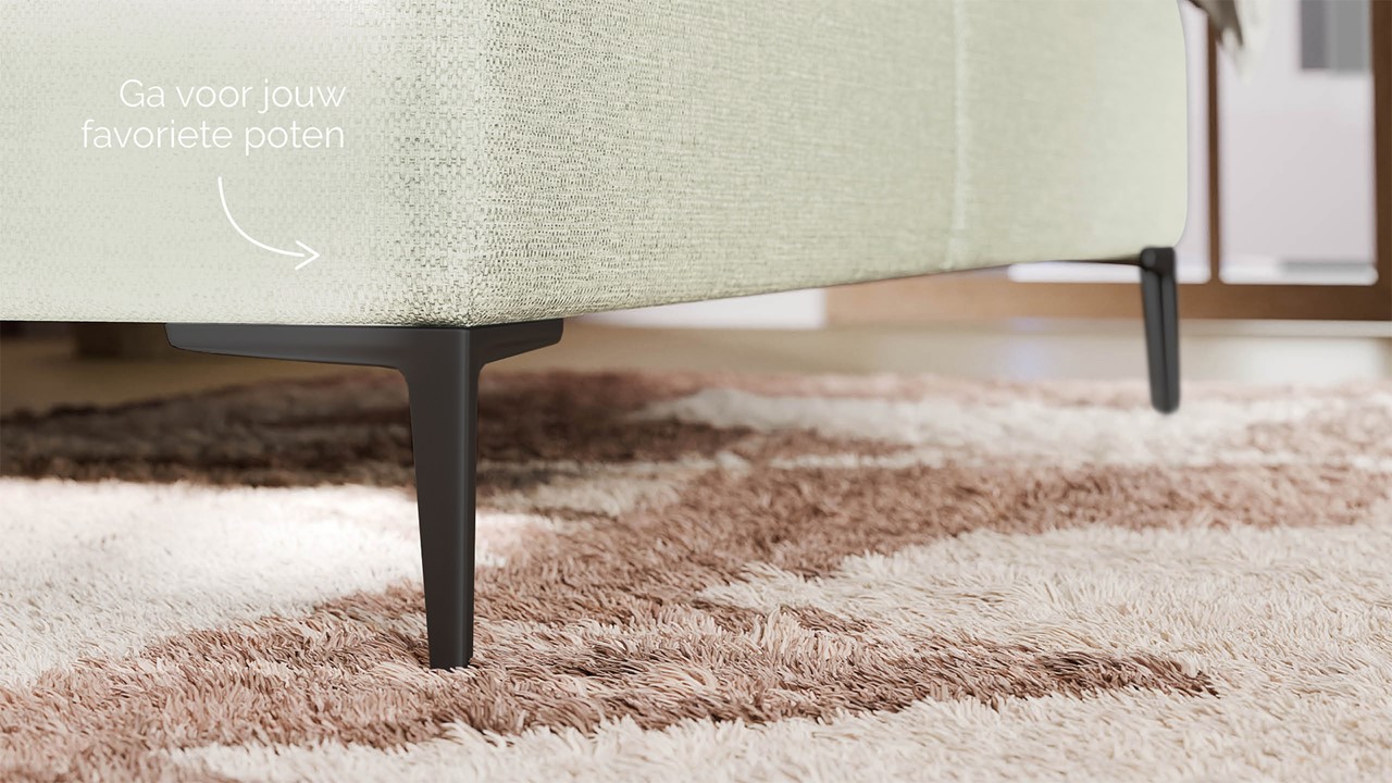 Boxspring Emerald - Bold touch natural