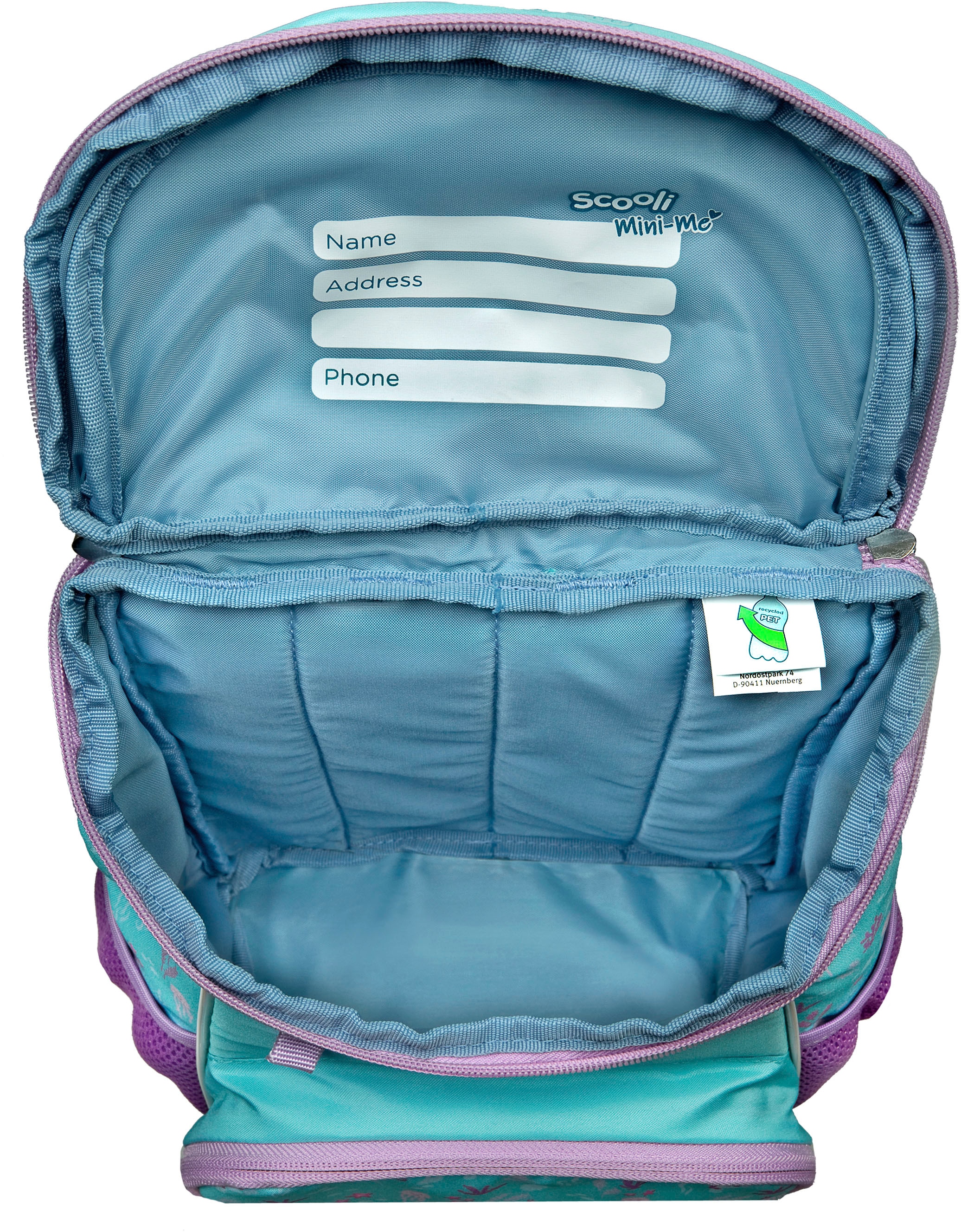 Scooli Kinderrucksack »Mini-Me, Mermaid« Reflektoren