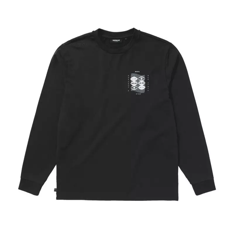 Tee shirt MYSTIC Tresspass L/S Tee Black