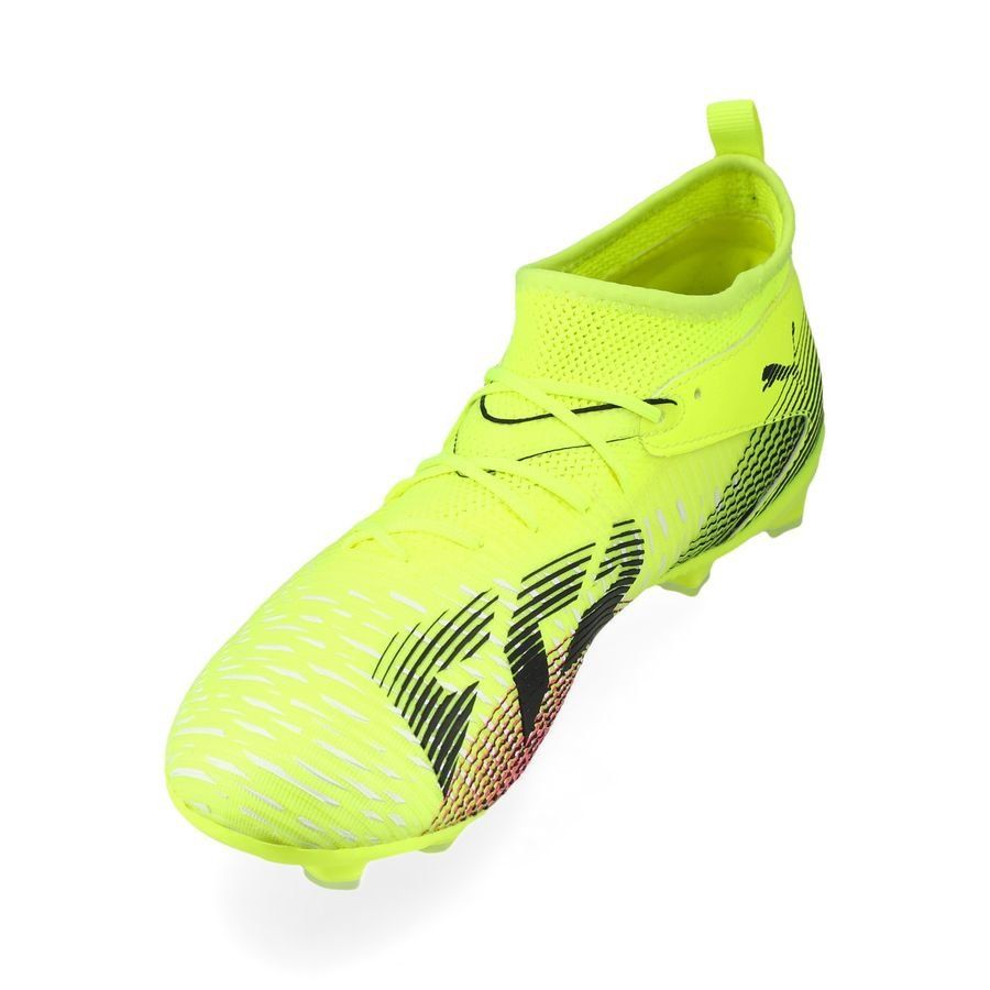 PUMA Future 8 Match FG/AG Audacity - Jaune/Noir/Sun Struck Enfant