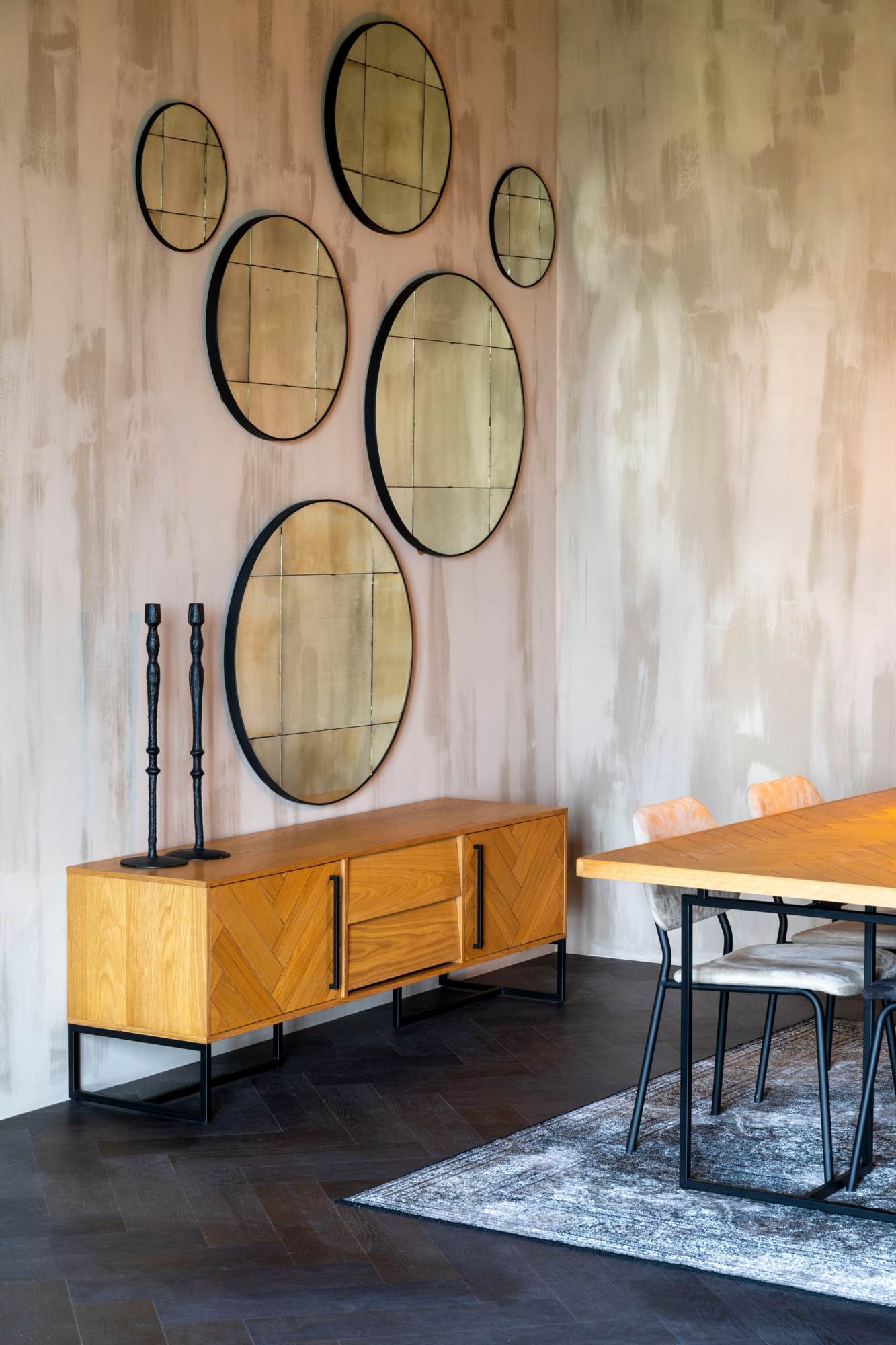 Dressoir Class Laag naturel