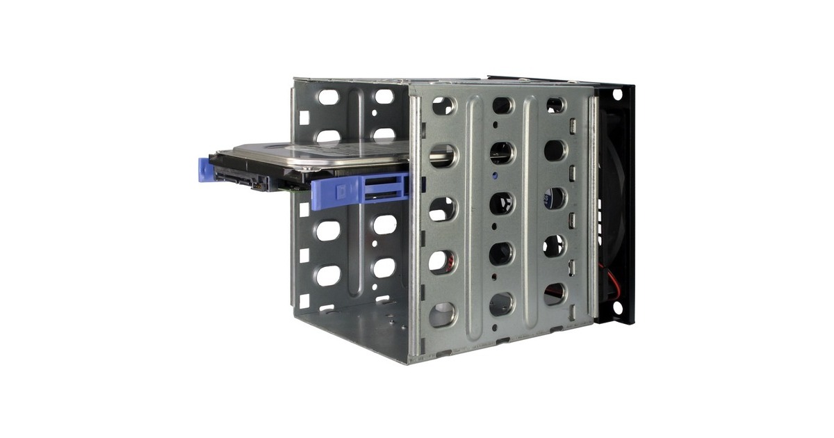 Inter-Tech4U 4129L rack behuizing  (Zwart | 2x USB-A)