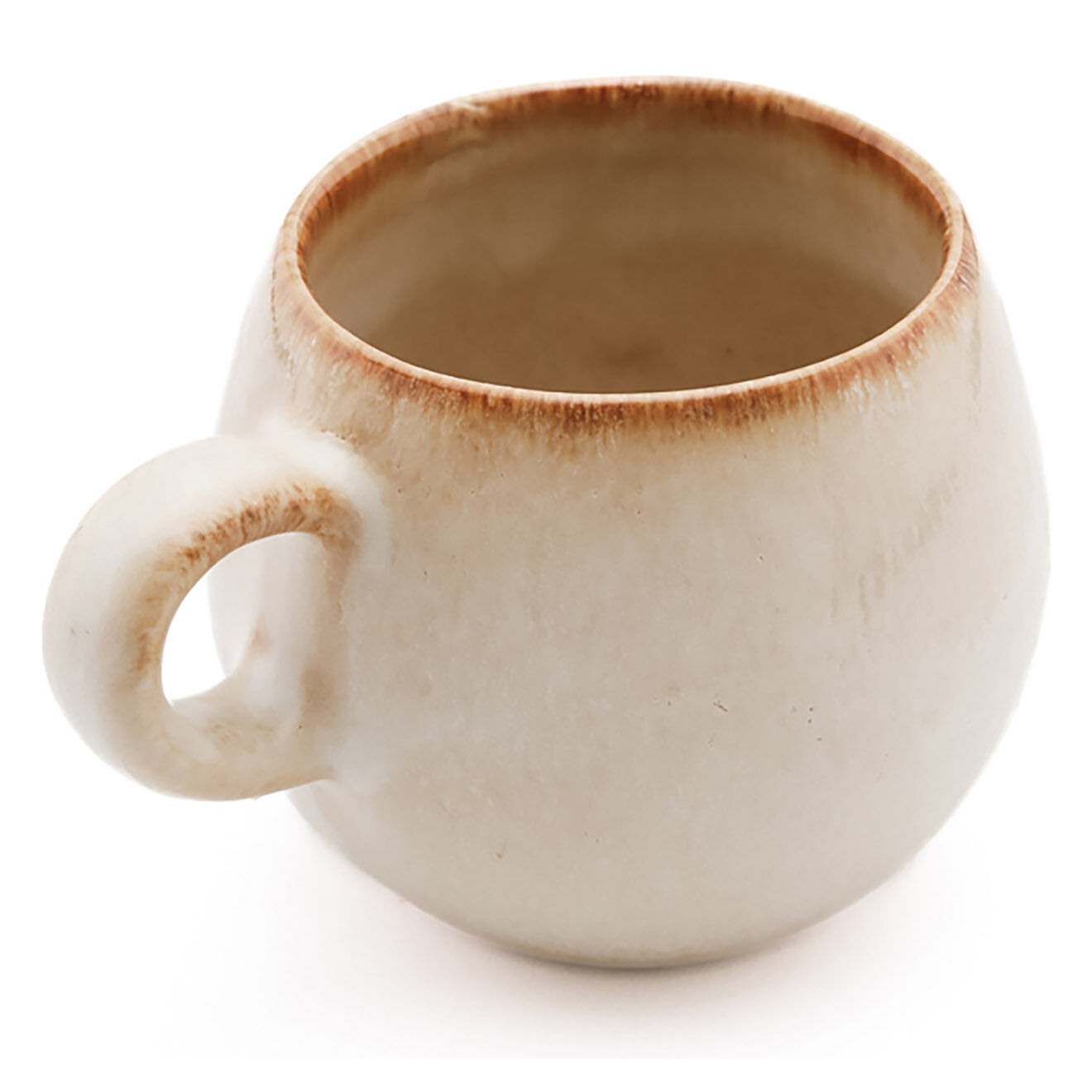 Bazar Bizar 6 Tasses à Espresso Cascais blanches - D.5 cm