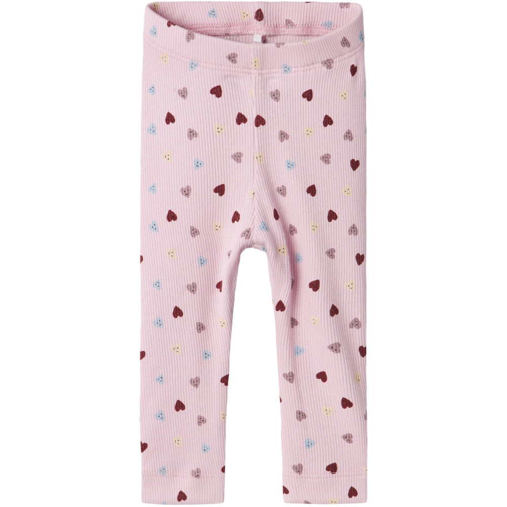 Køb Name It Winsome Orchid Smiles Leggings