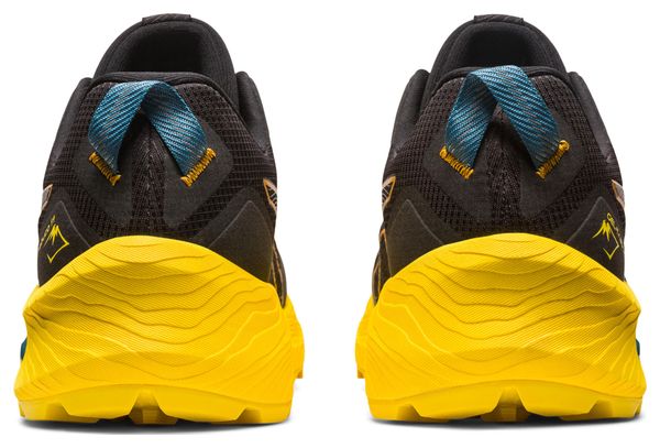 Chaussures de Trail Running Asics Gel Trabuco 11 Noir Bleu Jaune