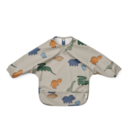 Liewood Merle Spiseforklæde, Dinosaurs/Mist