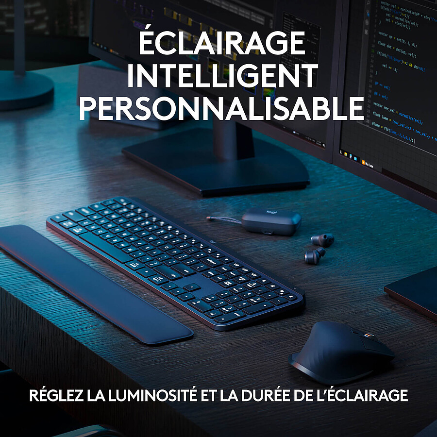 Logitech MX Keys S Plus - Graphite