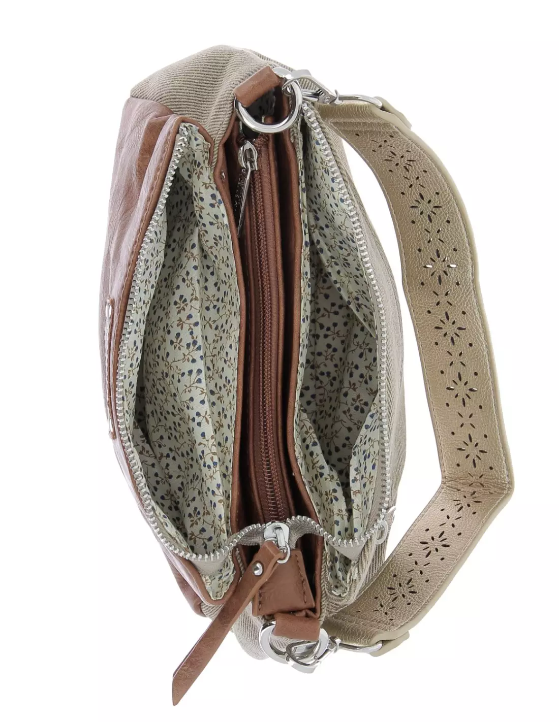 LES TROPEZIENNES T-GAL04 - Sacs & maroquinerie Taupe