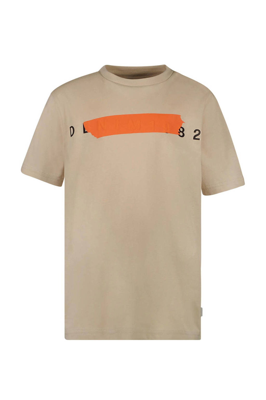 Cars T-shirt PRAYS met printopdruk beige