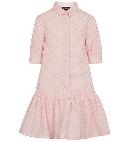 Emporio Armani Kleid - Rosa m. Logos