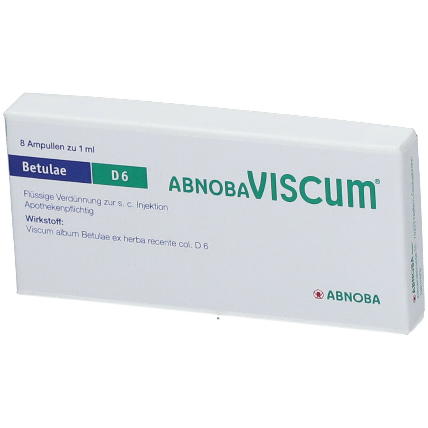 AbnobaVISCUM® Betulae D6 Ampullen