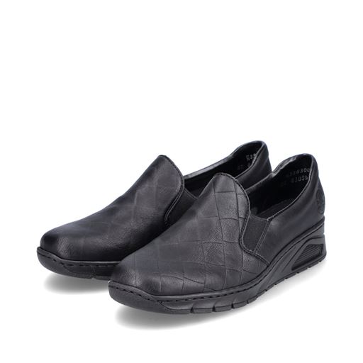 Rieker Loafers, Sort, 37