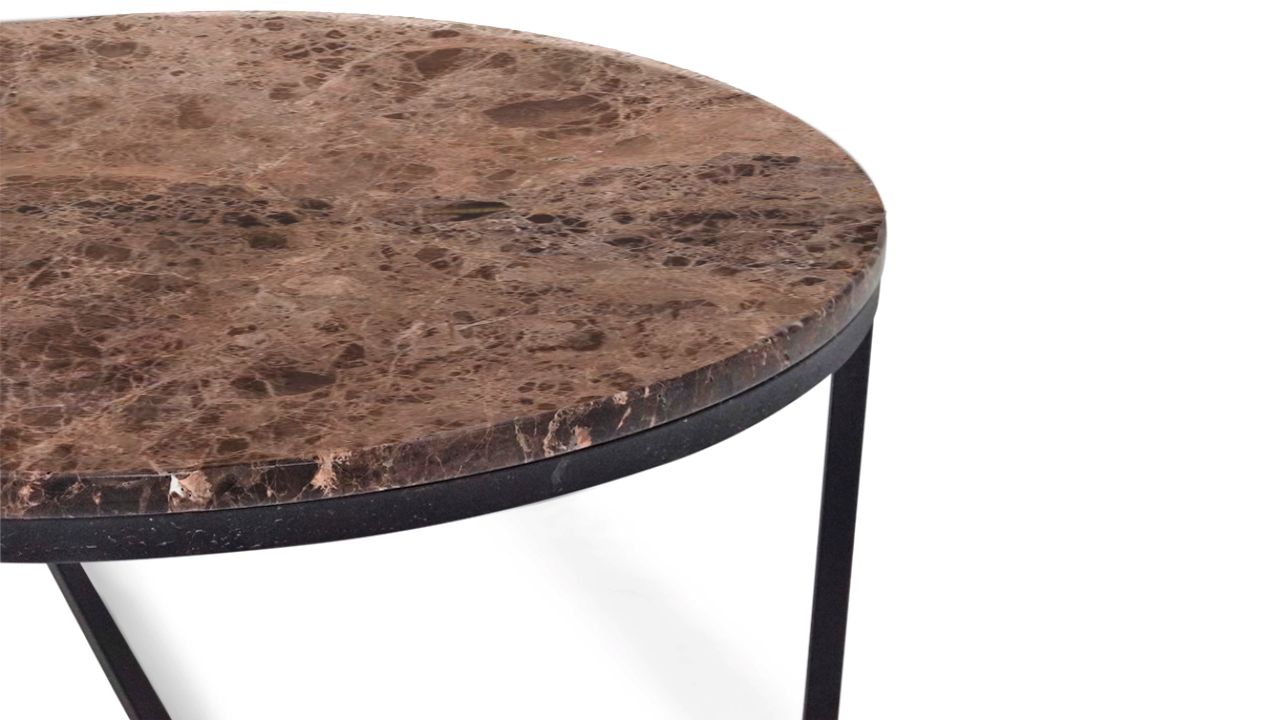 Salontafel 7216⌀80  x H40 cm